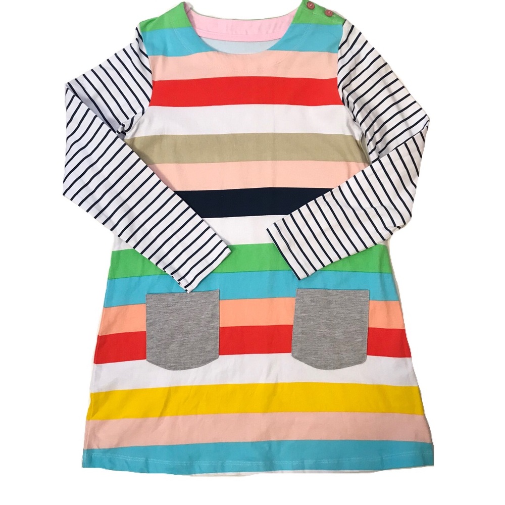 Girls Striped Dress